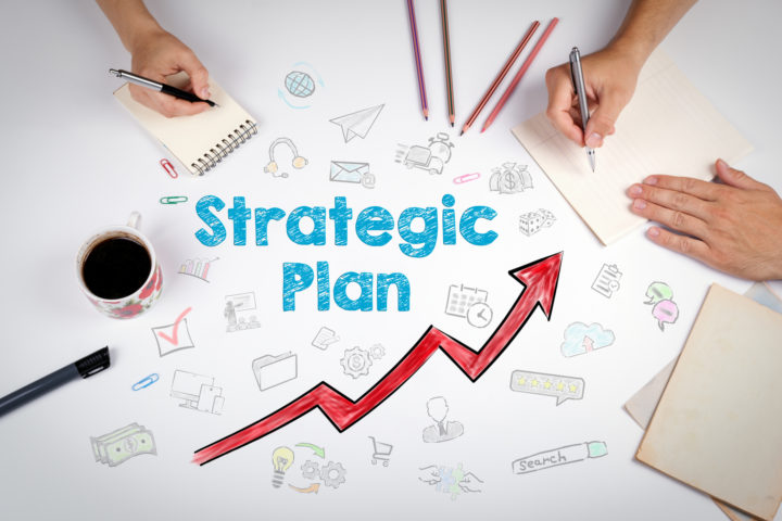 Image depicts a strategic Plan